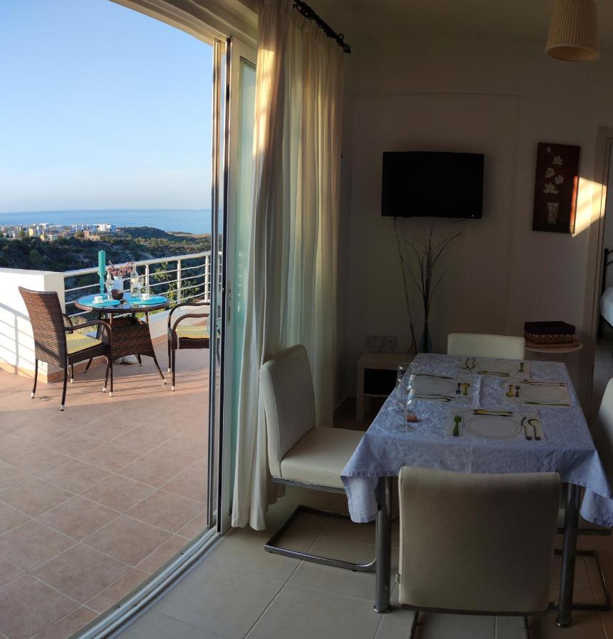 The Seaterra Reserve Penthouse With Mountains&Seaviews And Rooftop Terrace Akanthou エクステリア 写真