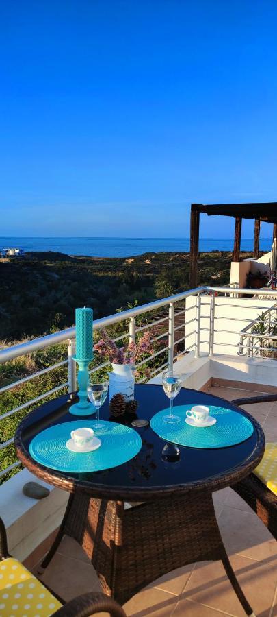 The Seaterra Reserve Penthouse With Mountains&Seaviews And Rooftop Terrace Akanthou エクステリア 写真